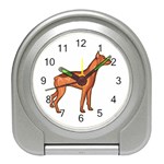 Doberman Travel Alarm Clock