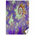 Sea Shell Spiral, Abstract Violet Cyan Stars Canvas 20 x 30 (Unframed) Sea Shell Spiral, Abstract Violet Cyan Stars Canvas 20 x 30 (Unframed)