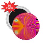 Magenta Boardwalk Carnival, Abstract Ocean Shimmer 2.25 Button Magnet (10 pack) Magenta Boardwalk Carnival, Abstract Ocean Shimmer 2.25 Button Magnet (10 pack)