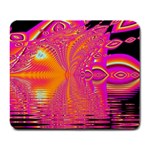 Magenta Boardwalk Carnival, Abstract Ocean Shimmer Large Mouse Pad (Rectangle) Magenta Boardwalk Carnival, Abstract Ocean Shimmer Large Mouse Pad (Rectangle)
