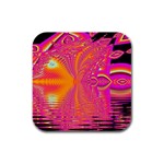 Magenta Boardwalk Carnival, Abstract Ocean Shimmer Drink Coasters 4 Pack (Square) Magenta Boardwalk Carnival, Abstract Ocean Shimmer Drink Coasters 4 Pack (Square)