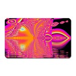 Magenta Boardwalk Carnival, Abstract Ocean Shimmer Magnet (Rectangular)