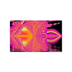 Magenta Boardwalk Carnival, Abstract Ocean Shimmer Sticker 100 Pack (Rectangle) Magenta Boardwalk Carnival, Abstract Ocean Shimmer Sticker 100 Pack (Rectangle)