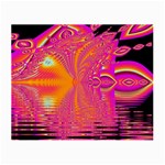 Magenta Boardwalk Carnival, Abstract Ocean Shimmer Glasses Cloth (Small) Magenta Boardwalk Carnival, Abstract Ocean Shimmer Glasses Cloth (Small)