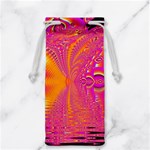 Magenta Boardwalk Carnival, Abstract Ocean Shimmer Jewelry Bag