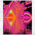 Magenta Boardwalk Carnival, Abstract Ocean Shimmer Canvas 8 x 10 (Unframed) Magenta Boardwalk Carnival, Abstract Ocean Shimmer Canvas 8 x 10 (Unframed)