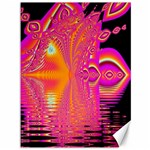 Magenta Boardwalk Carnival, Abstract Ocean Shimmer Canvas 36 x 48 (Unframed) Magenta Boardwalk Carnival, Abstract Ocean Shimmer Canvas 36 x 48 (Unframed)
