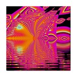 Magenta Boardwalk Carnival, Abstract Ocean Shimmer Face Towel Magenta Boardwalk Carnival, Abstract Ocean Shimmer Face Towel