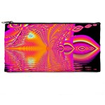 Magenta Boardwalk Carnival, Abstract Ocean Shimmer Pencil Case