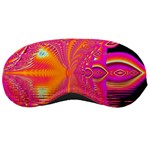 Magenta Boardwalk Carnival, Abstract Ocean Shimmer Sleeping Mask