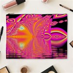 Magenta Boardwalk Carnival, Abstract Ocean Shimmer Cosmetic Bag (XL) Magenta Boardwalk Carnival, Abstract Ocean Shimmer Cosmetic Bag (XL)