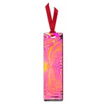 Magenta Boardwalk Carnival, Abstract Ocean Shimmer Small Bookmark