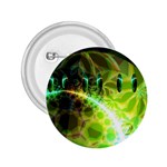 Dawn Of Time, Abstract Lime & Gold Emerge 2.25 Button Dawn Of Time, Abstract Lime & Gold Emerge 2.25 Button