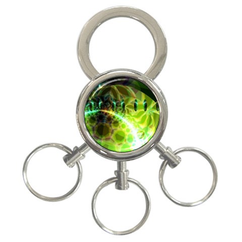 Dawn Of Time, Abstract Lime & Gold Emerge 3 Front