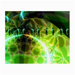 Dawn Of Time, Abstract Lime & Gold Emerge Glasses Cloth (Small)