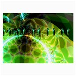 Dawn Of Time, Abstract Lime & Gold Emerge Glasses Cloth (Large, Two Sided) Dawn Of Time, Abstract Lime & Gold Emerge Glasses Cloth (Large, Two Sided)