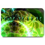Dawn Of Time, Abstract Lime & Gold Emerge Large Door Mat Dawn Of Time, Abstract Lime & Gold Emerge Large Door Mat