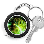 Dawn Of Time, Abstract Lime & Gold Emerge Measuring Tape Dawn Of Time, Abstract Lime & Gold Emerge Measuring Tape