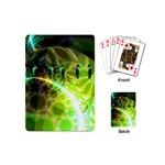 Dawn Of Time, Abstract Lime & Gold Emerge Playing Cards (Mini)