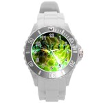 Dawn Of Time, Abstract Lime & Gold Emerge Plastic Sport Watch (Large) Dawn Of Time, Abstract Lime & Gold Emerge Plastic Sport Watch (Large)