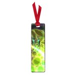 Dawn Of Time, Abstract Lime & Gold Emerge Small Bookmark