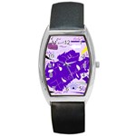 Life With Fibro2 Tonneau Leather Watch