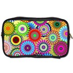 Psychedelic Flowers Travel Toiletry Bag (One Side)