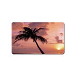 Sunset At The Beach Magnet (Name Card)