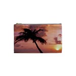 Sunset At The Beach Cosmetic Bag (Small)