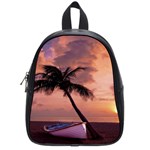 Sunset At The Beach School Bag (Small)
