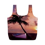 Sunset At The Beach Reusable Bag (M)