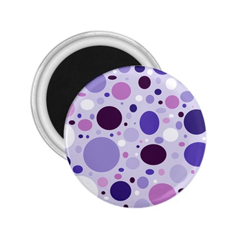 Passion For Purple 2.25  Button Magnet from ArtsNow.com Front