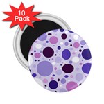 Passion For Purple 2.25  Button Magnet (10 pack)