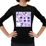 Passion For Purple Women s Long Sleeve T-shirt (Dark Colored)