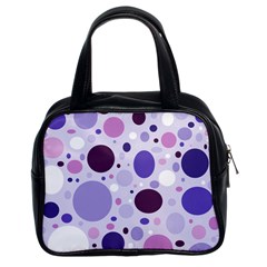 Passion For Purple Classic Handbag (Two Sides) from ArtsNow.com Front