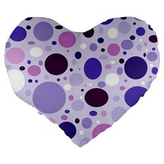 Passion For Purple 19  Premium Heart Shape Cushion from ArtsNow.com Back