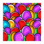 Colored Easter Eggs Glasses Cloth (Medium, Two Sided)