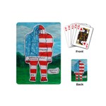 Painted Flag Big Foot Aust Playing Cards (Mini)