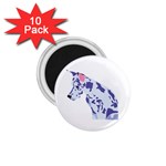 Great Dane 1.75  Magnet (10 pack) 