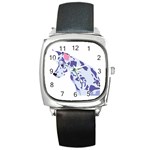 Great Dane Square Metal Watch