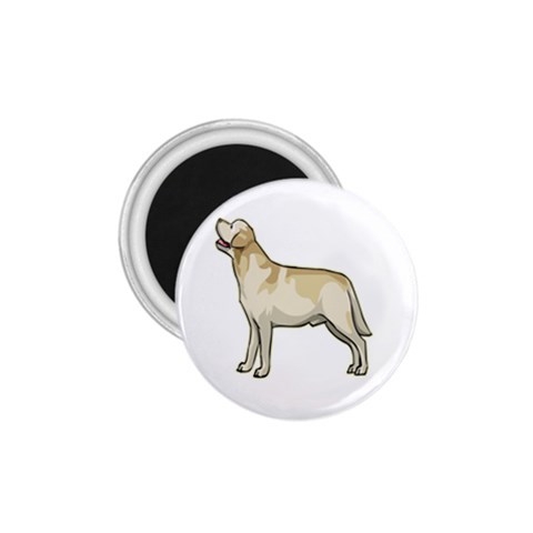 Labrador Retriever 1.75  Magnet from ArtsNow.com Front