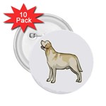 Labrador Retriever 2.25  Button (10 pack)