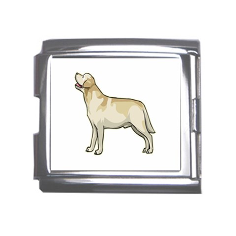 Labrador Retriever Mega Link Italian Charm (18mm) from ArtsNow.com Front