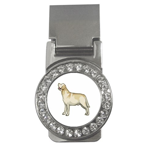Labrador Retriever Money Clip (CZ) from ArtsNow.com Front