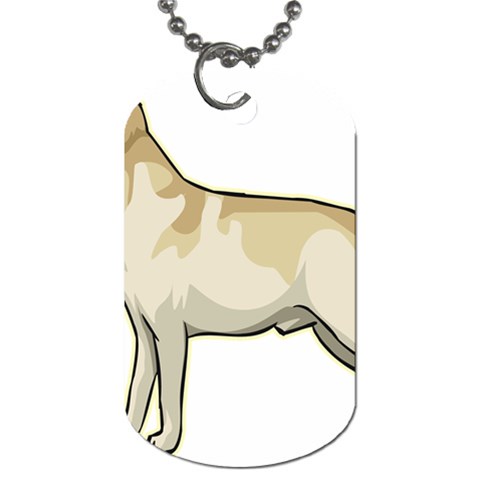 Labrador Retriever Dog Tag (Two Sides) from ArtsNow.com Back