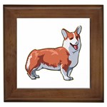 Pembroke Welsh Corgi Framed Tile