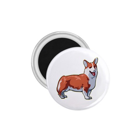 Pembroke Welsh Corgi 1.75  Magnet from ArtsNow.com Front
