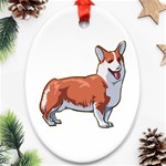 Pembroke Welsh Corgi Ornament (Oval)