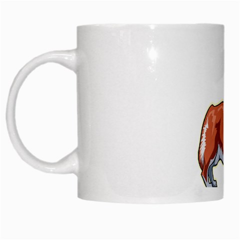 Pembroke Welsh Corgi White Mug from ArtsNow.com Left