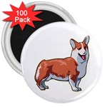 Pembroke Welsh Corgi 3  Magnet (100 pack)